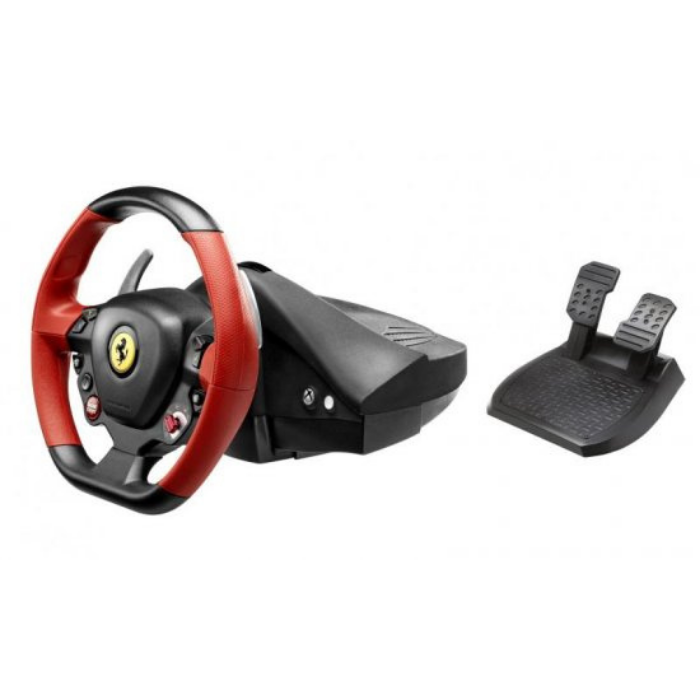 Thrustmaster Ferrari 458 Spider הגה מירוצים עם דוושות Xbox One