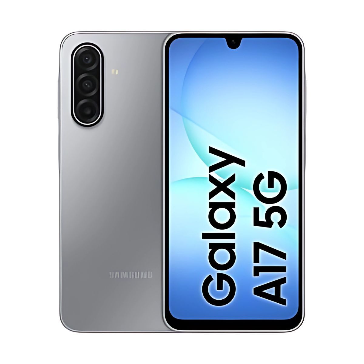 Samsung Galaxy A17 SM-A176B/DS 256GB 8GB RAM טלפון סלולרי צבע כסוף