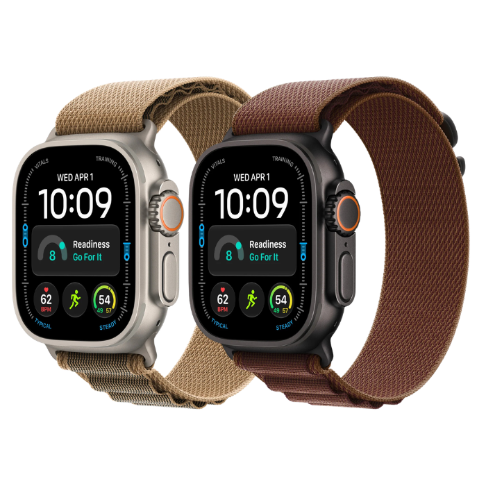 Apple Watch Ultra 4 Alpine Loop Band 49mm Titanium Case GPS + Cellular שעון חכם יבואן רשמי
