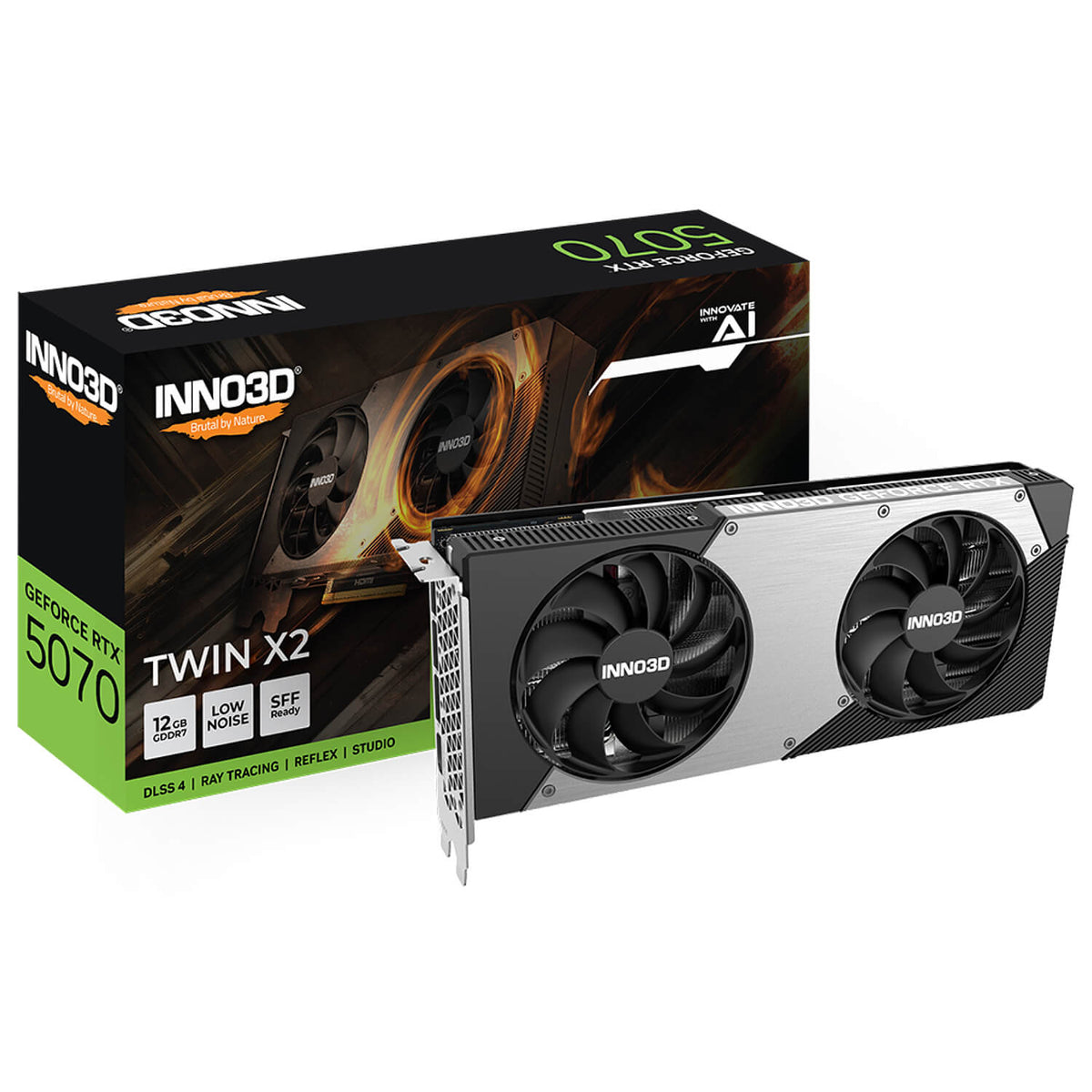 מחשב גיימינג Ryzen 7 8700F RTX 5070 12GB 16GB DDR5 1TB NVMe