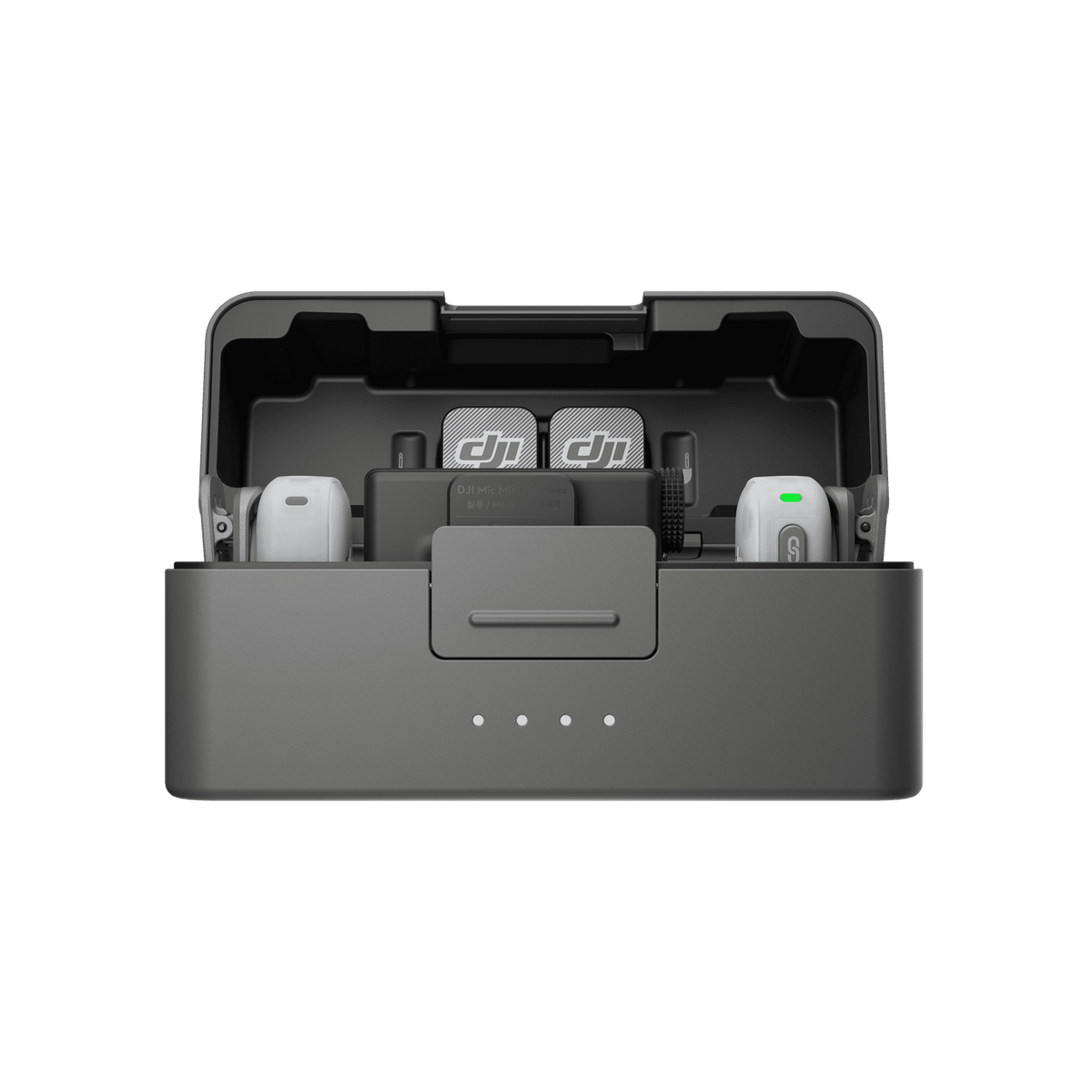 מיקרופון אלחוטי DJI Mic Mini 2 עם שני משדרים, מקלט ומארז טעינה
