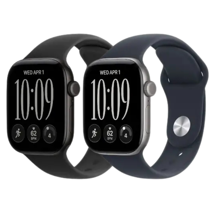 Apple Watch Series 12 46mm GPS+Cellular Aluminum Case - M/L שעון חכם