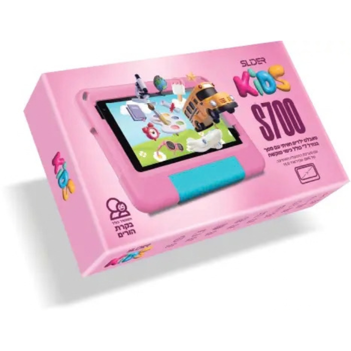 טאבלט Slider Kids S700 7" LTE ורוד