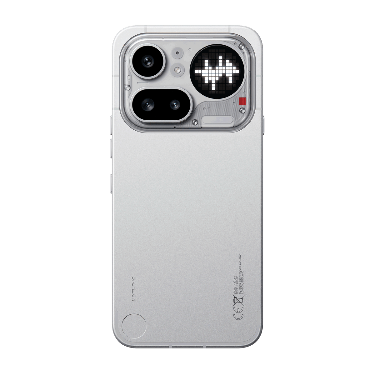 Nothing Phone (4a) Pro 256GB עם 8GB RAM לבן