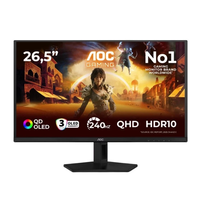 AOC QHD+Fast IPS+DP+HDMI Q27G41ZDF 27" 240 Hz מסך