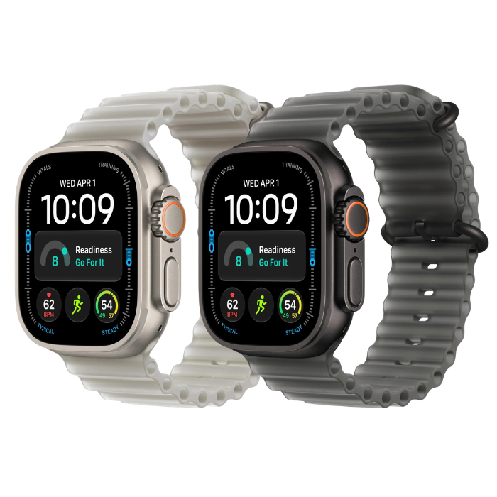 Apple Watch Ultra 4 Ocean Band 49mm Titanium Case GPS + Cellular שעון חכם יבואן רשמי