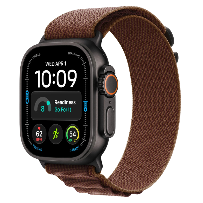 Apple Watch Ultra 4 Alpine Loop Band 49mm Titanium Case GPS + Cellular שעון חכם יבואן רשמי