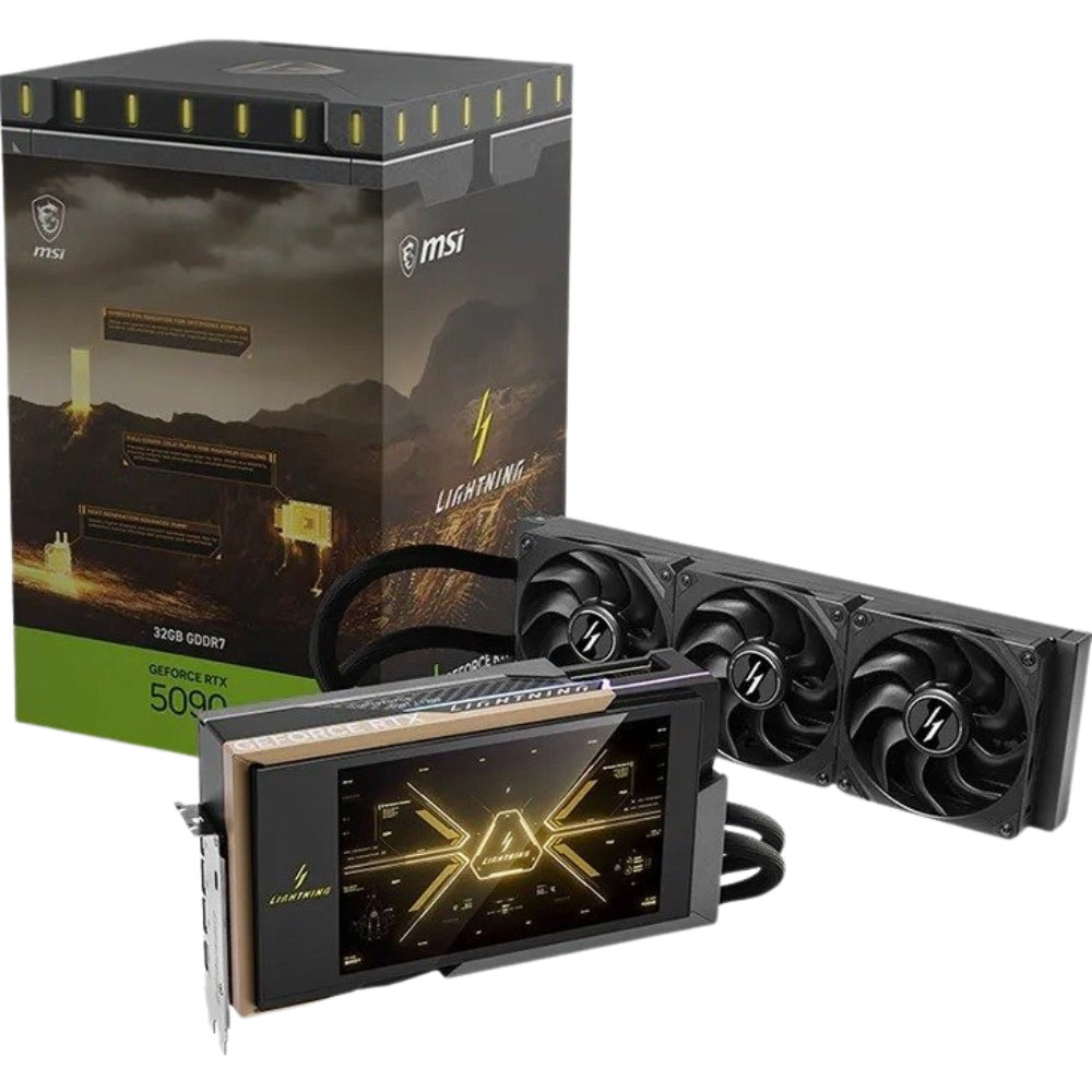 כרטיס מסך MSI GeForce RTX 5090 32G LIGHTNING Z 32GB GDDR7