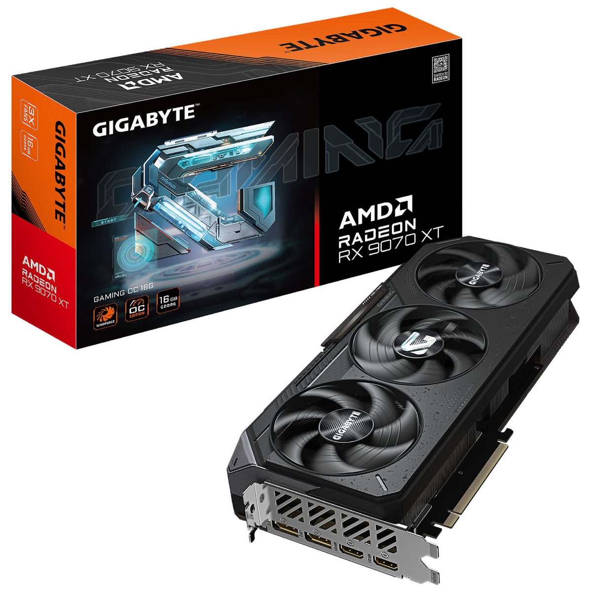 מחשב גיימינג Ryzen 7 9700X RX 9070 XT 16GB 32GB DDR5 1TB