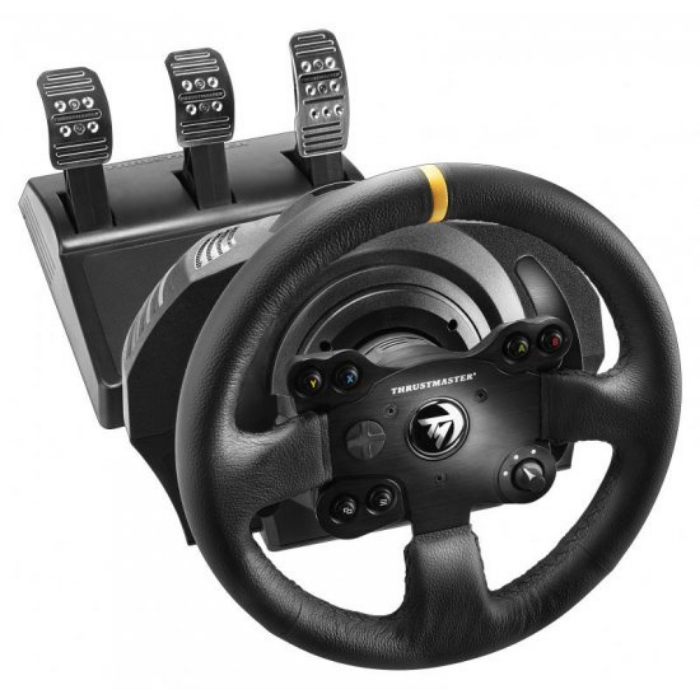 Thrustmaster TX-RW Leather Edition Feedback הגה מירוצים עם דוושות Xbox One/PC