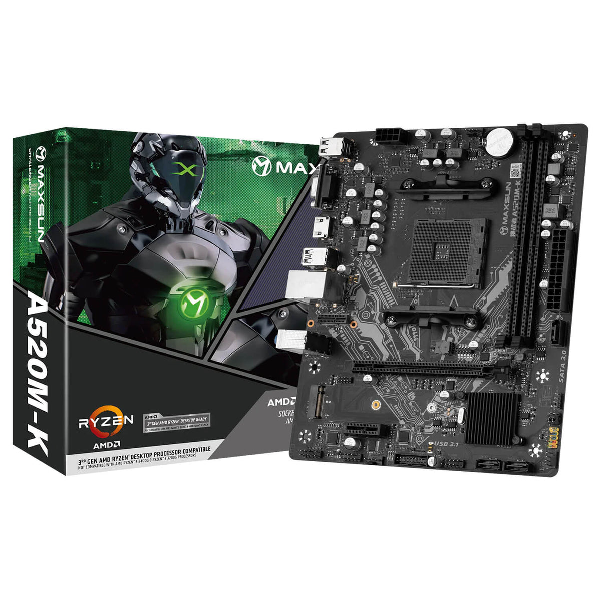 מחשב גיימינג AMD Ryzen 5 5500 RTX 3050 6GB 16GB RAM 1TB NVMe