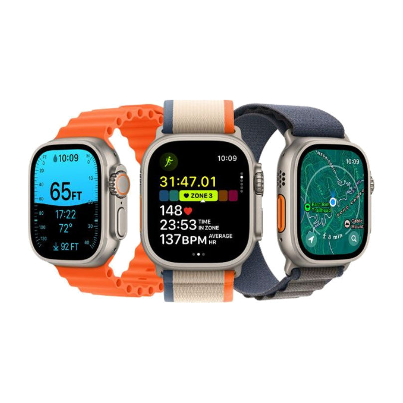 Apple Watch Ultra 2 49mm Cellular שחור מילנז