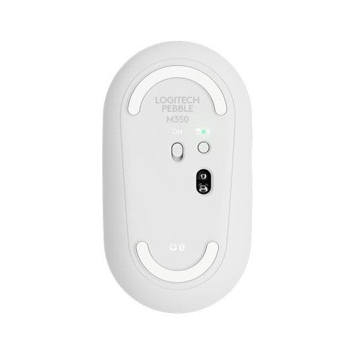 Logitech Pebble M350 עכבר לוג'יטק אלחוטי בצבע לבן