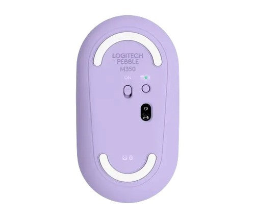 Logitech Pebble M350 עכבר לוג'יטק אלחוטי בצבע סגול