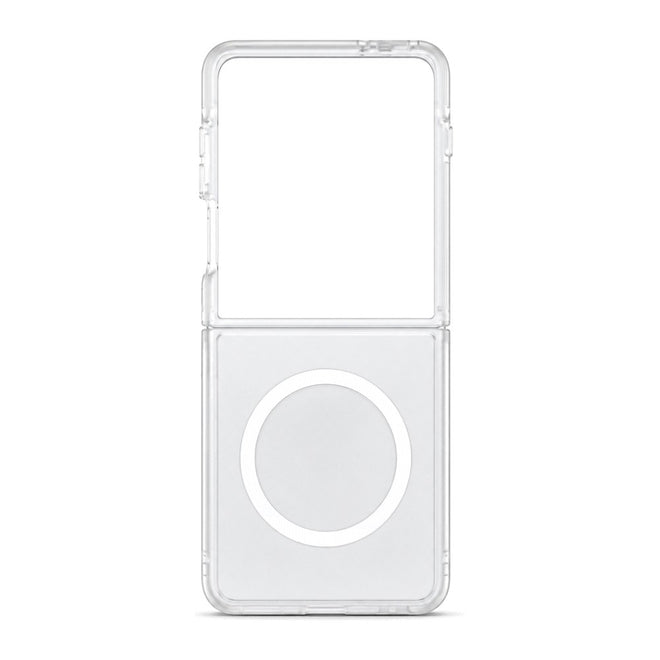 כיסוי לגלקסי Z Flip 8 עם מגנטים PureGear Flex Shell שקוף