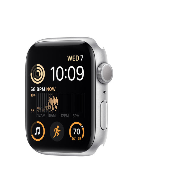 Apple Watch SE 2nd Gen 44mm GPS כסוף – יבואן רשמי