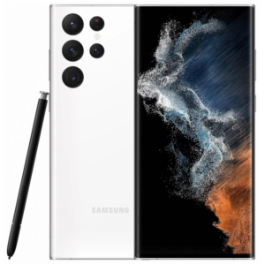Samsung Galaxy S22 Ultra 256GB 12GB RAM SM-S908E/DS טלפון סלולרי צבע לבן