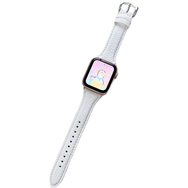 Target Apple Watch 38/40/41mm רצועת עור לשעון צבע לבן