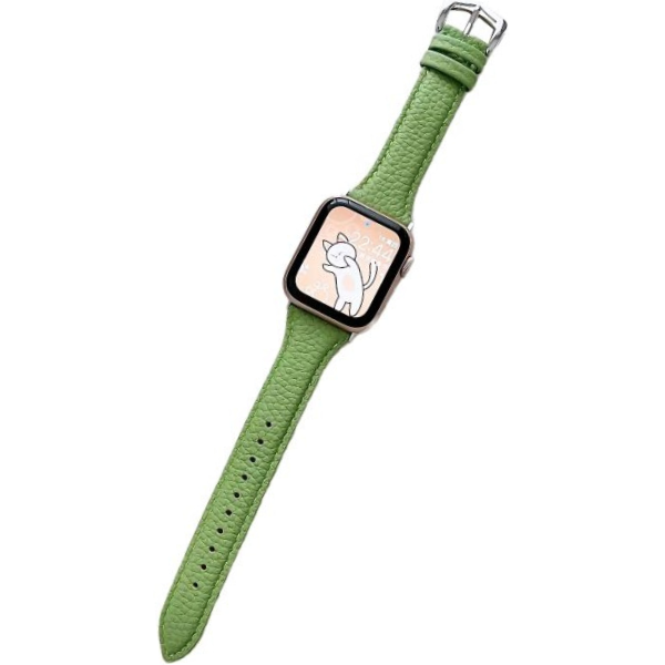 Target Apple Watch 38/40/41mm רצועת עור לשעון צבע ירוק
