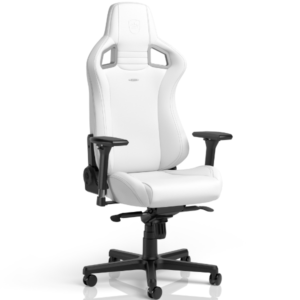 כיסא גיימינג Noblechairs EPIC White Edition כיסא גיימינג בצבע לבן
