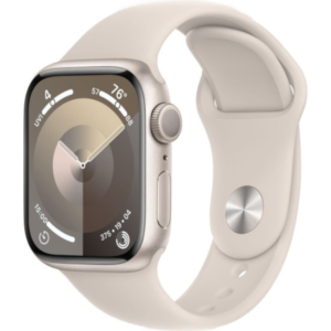 שעון חכם צבע שמפניה Apple Watch Series 9 GPS 41mm Starlight Aluminium Case
