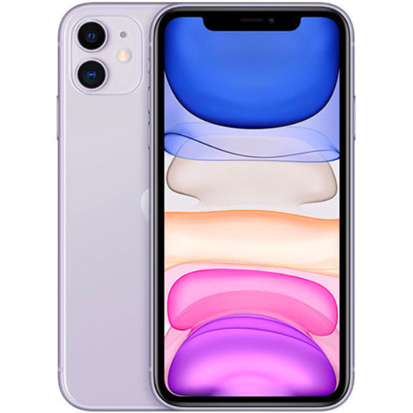 Apple iPhone 11 128GB אייפון צבע סגול מאוקטב/מחודש