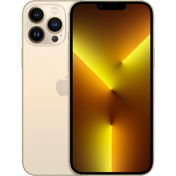 Apple iPhone 13 Pro Max 256GB אייפון צבע זהב מאוקטב/מחודש