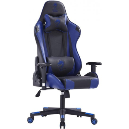 כיסא לגיימרים Dragon Gladiator צבע שחור / כחול