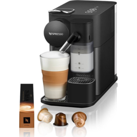מכונת קפה כולל מקציף מובנה Nespresso Lattissima One F121-BK