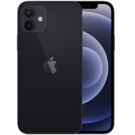 Apple iPhone 12 128GB אייפון צבע שחור מאוקטב/מחודש